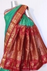 Grand Contrast Wedding Pure Silk Saree